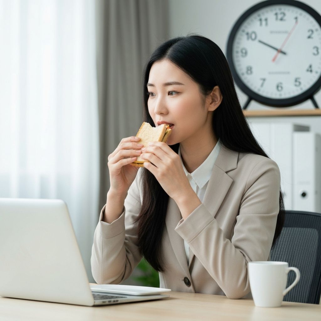 Munkahelyről a munkaIdő alatt az étkezéshez szánt rövid szünet
